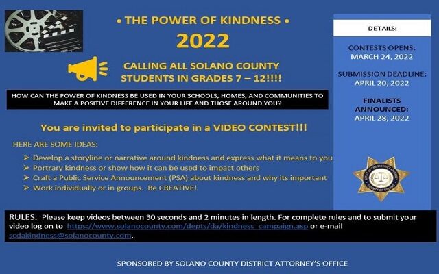 The Power of Kindness Video Contest 2022