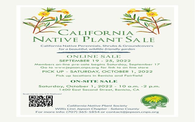 Check Out The California Native Plant Sale in Benicia!