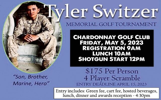 Be A Part Of The Tyler Switzer Memorial Golf Tournament, Benefitting E5 Therapy