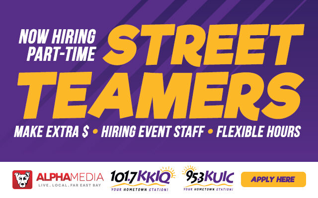 Alpha Media in Vacaville, California is seeking a part-time Street Team Crew Member