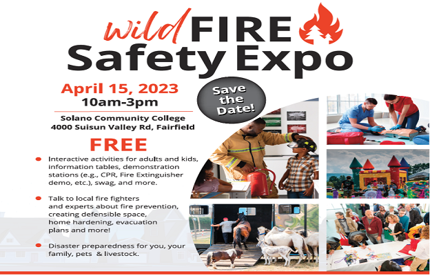 <h1 class="tribe-events-single-event-title">Fairfield: Wildfire Safety Expo (Ron Brown Broadcasting from 10am-12pm)</h1>