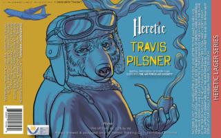 Fairfield: Heretic Travis Pilsner Cans Release Party w/ KUIC's Jeff Dorian from 1p-3p