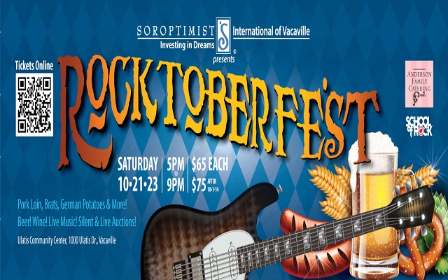 Vacaville Soroptimists Rock October Again With A "Rocktoberfest" On October 21st!