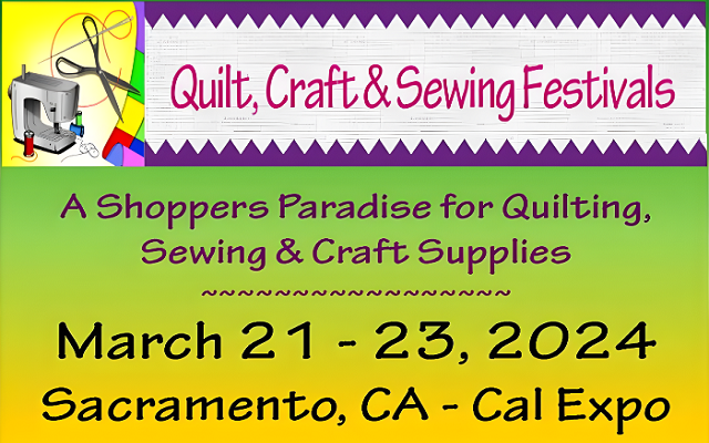 <h1 class="tribe-events-single-event-title">Sacramento: Quilt, Craft & Sewing Festival</h1>