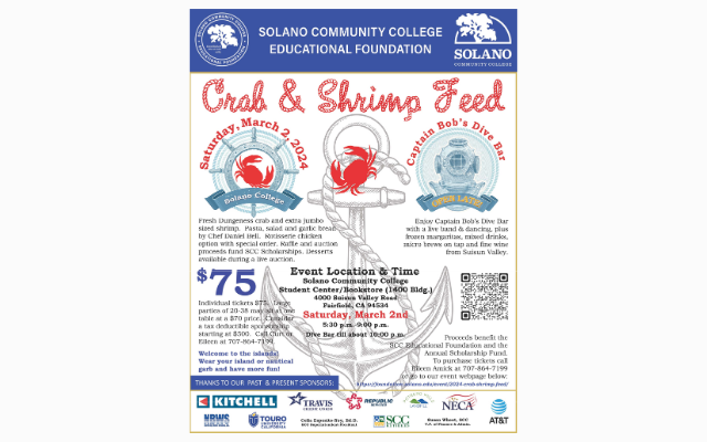 Fairfield: The Solano Community College Crab & Shrimp Feed