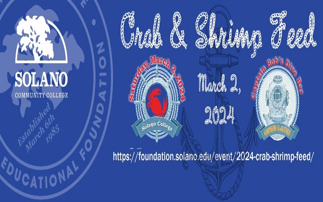 Be A Part Of The 2024 Solano Community College Foundation Crab And Shrimp  Feed On 3/2