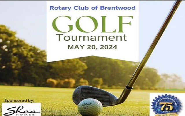 Sing Ups For The Brentwood Rotary Golf Tournament End On May 5th!