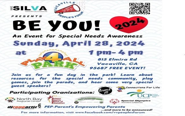 <h1 class="tribe-events-single-event-title">Vacaville: f4th annual Be You! 2024</h1>