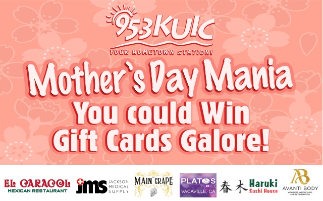 Mother's Day Mania!! WIN $50 Gift Cards for Mom!!