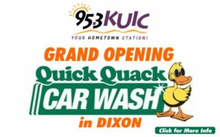 Dixon: Jeri Stewart at Quick Quack Car Wash GRAND OPENING!
