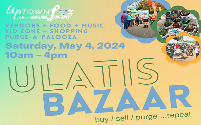 Vendors, Shoppers And Jedis Wanted At The Ulatis Bazaar in Vacaville On May 4th!